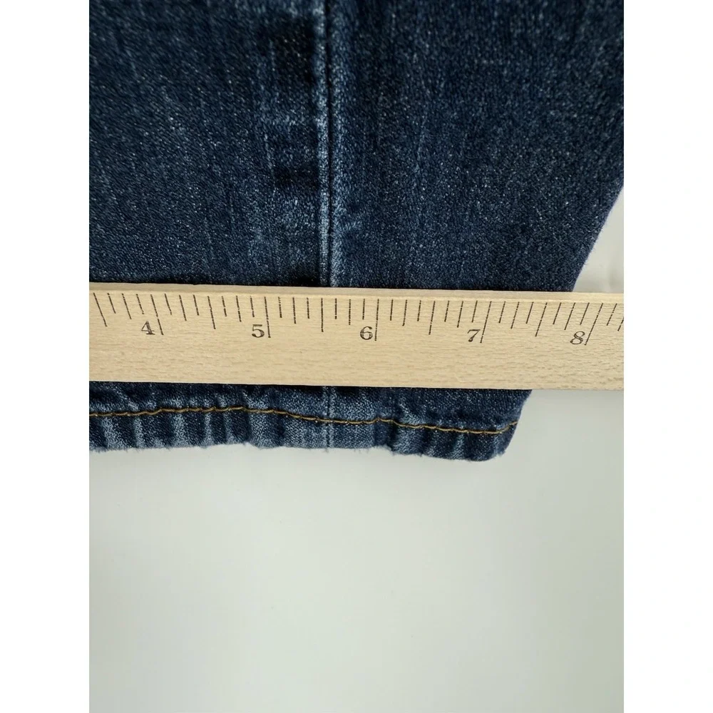 Levis 514 Jeans Men 32x34 Blue Straight Fit Distressing American Denim‎ Pants